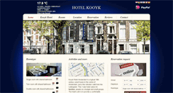 Desktop Screenshot of kooykhotel.nl